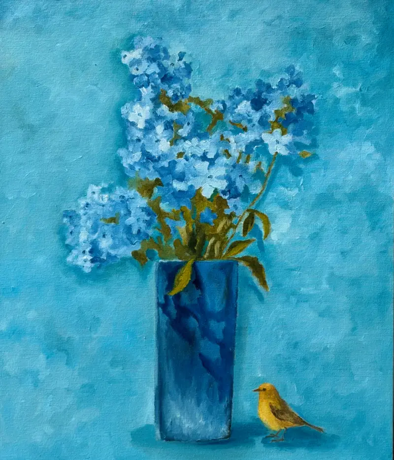 Florecita azul
